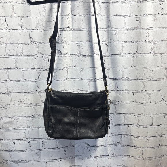 The Sak Chic Black Leather Crossbody Bag - Picture 2 of 14